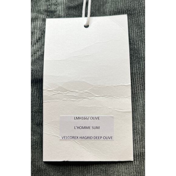 11-33 FRAME Men's Jeans L'Homme Slim Olive Size 32 - Picture 10 of 10